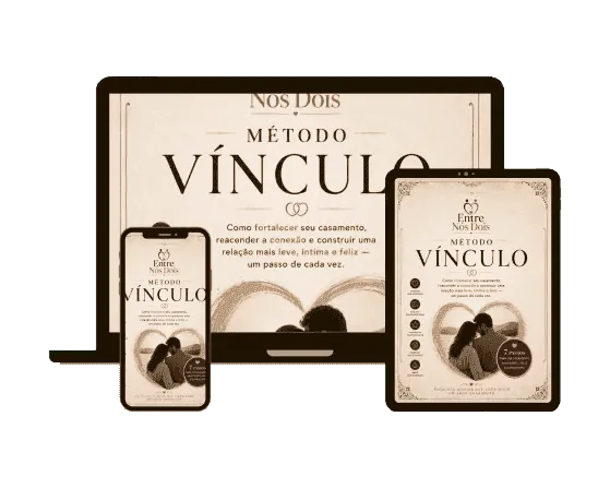 Mockup do Método Vínculo em notebook, tablet e celular